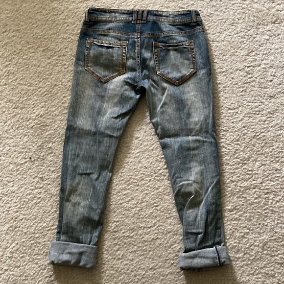 Mossimo Supply Co Distresses Skinny Jeans | sz 3 - Picture 5 of 6